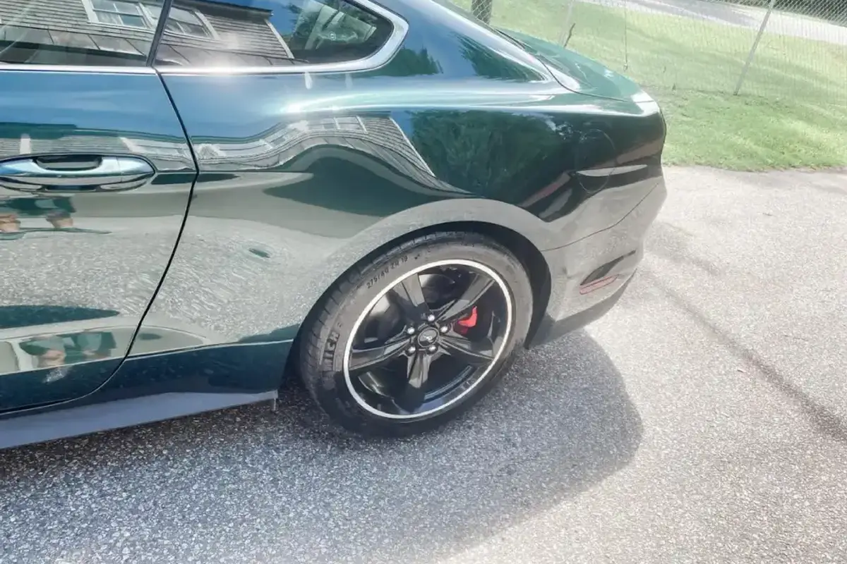 Green Mustang