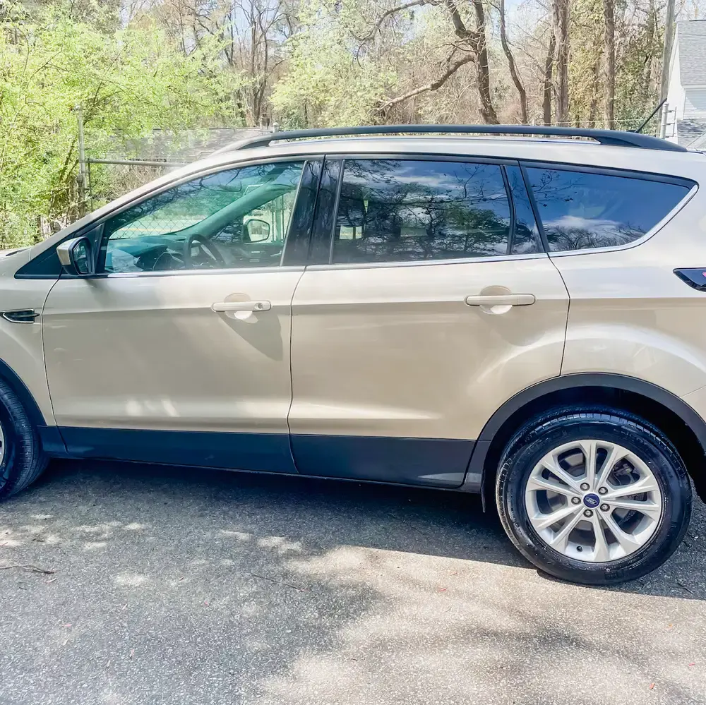 Toyota RAV4 side view after collision repair Charleston SC
